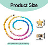 2 Strands Gradient Color Electroplated Synthetic Non-magnetic Hematite Beads Strands G-TA0002-86A-3