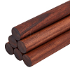 Olycraft 6Pcs Walnut Wood Craft Sticks WOOD-OC0003-76-1