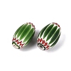Handmade Millefiori Glass Barrel Beads LS-LA-N002-28A-2