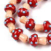 Handmade Lampwork Beads Strands LAMP-N024-09J-4