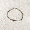 304 Stainless Steel Beads Stretch Bracelets for Women FS-WGC4F34-25-1