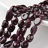 Nuggets Natural Garnet Bead Strands G-M345-04-1