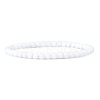 4MM Natural White Jade Stretch Bracelets RP2095-8-1