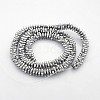 Electroplate Non-magnetic Synthetic Hematite Beads Strands G-J209A-M-2