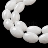 Natural White Jade Beads Strands G-B106-B19-01-4