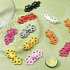  36pairs 9 colors Handmade Chinese Frogs Knots Buttons Sets BUTT-NB0001-46-5