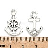 Tibetan Style Alloy Pendants TIBEP-M038-03AS-3