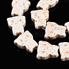 Dyed Synthetic Howlite Beads Strands TURQ-T004-12-3