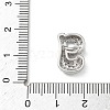 Brass Micro Pave Cubic Zirconia Pendants KK-A300-02P-G-3