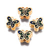 Alloy Enamel Beads KK-N238-085C-2