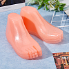 PE Plastic Sandal Shoes Support AJEW-WH0470-77A-5