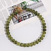 Alloy Resin Rondelle Beaded Necklaces for Women WG2A417-03-1