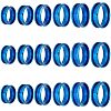 Unicraftale 18pcs 6 Size 201 Stainless Steel Grooved Finger Ring Settings DIY-UN0003-59-1