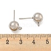Non-Tarnish 304 Stainless Steel Stud Earring Findings STAS-O004-10F-P-3