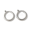 316 Surgical Stainless Steel Spring Gate Rings STAS-H234-06P-02-1