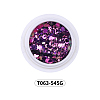 Hexagon Shining Nail Art Decoration Accessories MRMJ-T063-545G-2