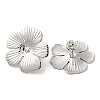 Non-Tarnish 304 Stainless Steel Stud Earrings EJEW-Z022-29P-2