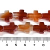 Natural Red Agate Beads Strands G-I369-A20-02-5