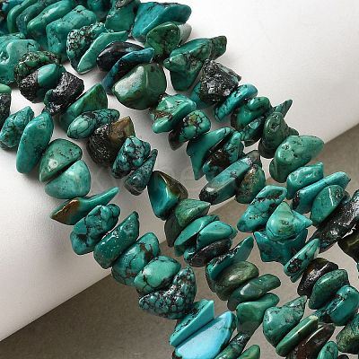 Natural HuBei Turquoise Bead Strands G-H345-A01-13-1