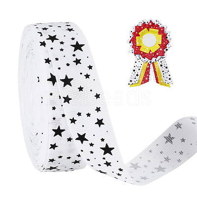 25 Yards Star Polyester Ribbon OCOR-PH0007-92C-1