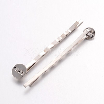 Iron Hair Bobby Pin Findings X-IFIN-F086-01-1