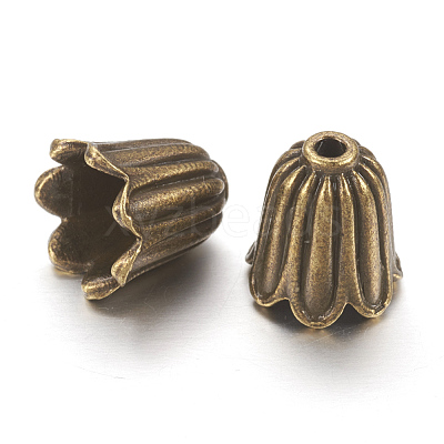 Tibetan Style Caps TIBEB-00864-AB-NR-1