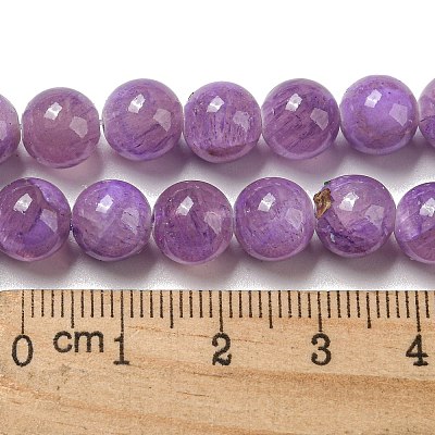 Dyed Natural White Jade Beads Strands G-F764-02B-1
