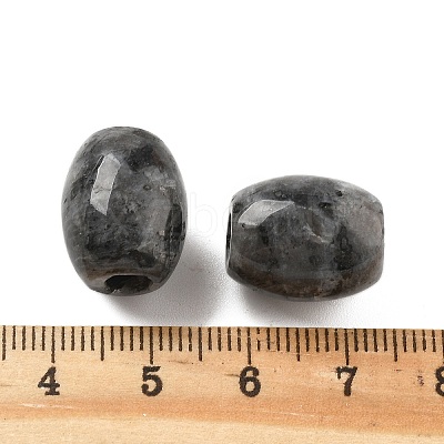 Natural Larvikite European Beads G-F580-A11-01-1
