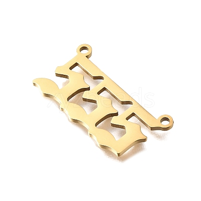 304 Stainless Steel Pendants STAS-D382-04E-G-1