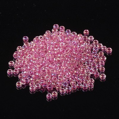 FGB 8/0 Grade A Round Glass Seed Beads SEED-N002-E-304-1