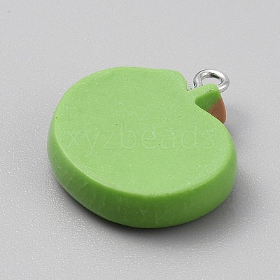 Opaque Resin Pendants LS-RESI-CJC0029-001C-01-1