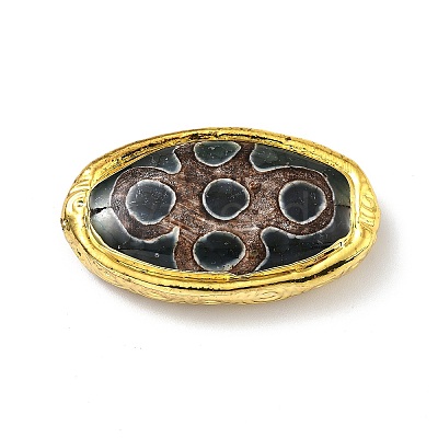 Tibetan Style dZi Beads KK-F836-07C-G-1