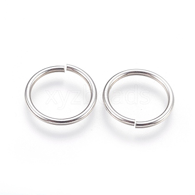 Tarnish Resistant 304 Stainless Steel Saw Cut Open Jump Rings STAS-P212-25P-21-1