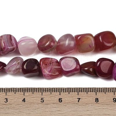 Natural Agate Beads Strands G-L630-F01-01B-1