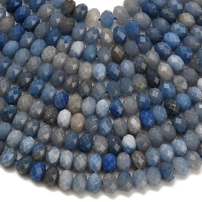 Natural Blue Aventurine Beads Strands G-Z111-A03-1