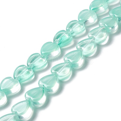 Transparent Glass Beads Strand GLAA-F112-03B-1