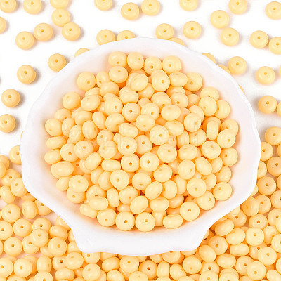Opaque Baking Paint Glass Seed Beads SEED-N008-03A-03-1