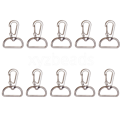 Alloy Swivel Lobster Claw Clasps PH-PALLOY-G233-11P-1