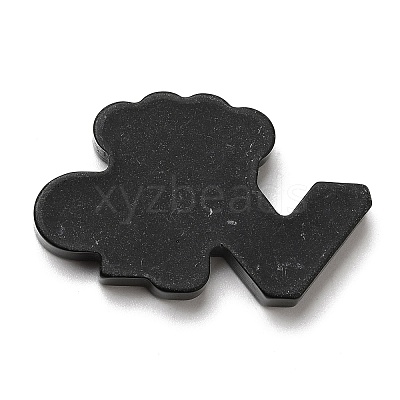 Opaque Resin Cabochons LS-CRES-M022-01H-1