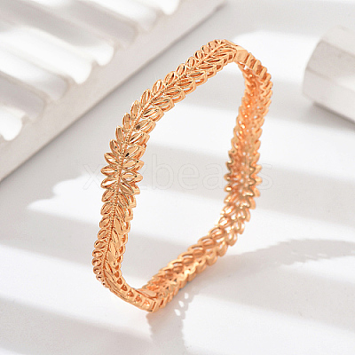 Real 18K Gold Plated Brass Bangles AJ8200-2-1