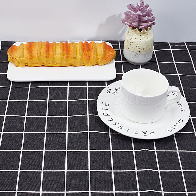 Cotton Hemp Microwave Dustproof Cover AJEW-WH0250-83B-1