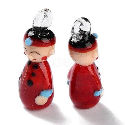 Handmade Lampwork Pendants LAMP-L078-005A-1