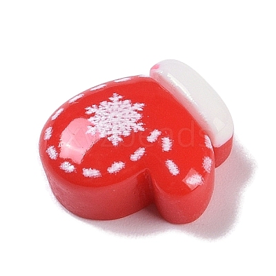 Opaque Christmas Theme Resin Cabochons LS-RESI-H162-06A-1