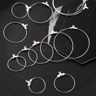 20Pcs 5 Size 304 Stainless Steel Pendants STAS-LS0001-12S-1