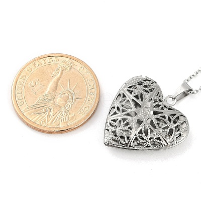 201 Stainless Steel Cable Chain Necklaces NJEW-M050-04B-P-1-1