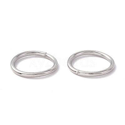 Non-Tarnish 304 Stainless Steel Open Jump Rings STAS-C040-01D-P-1