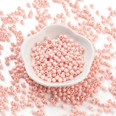 Baking Paint Glass Seed Beads SEED-A032-02P-1