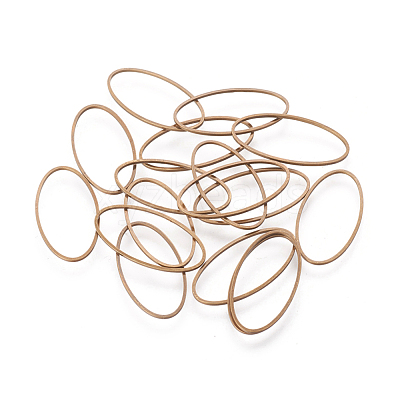 Nickel Free Brass Linking Rings X-EC020-NFAB-1