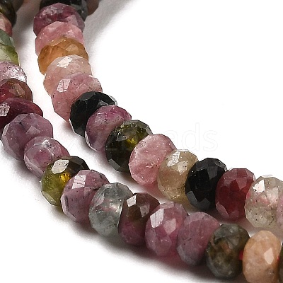 Natural Tourmaline Beads Strands G-Q002-A01-01-1