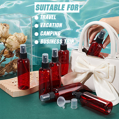 Empty Portable Plastic Spray Bottles AJEW-GF0009-72C-02-1